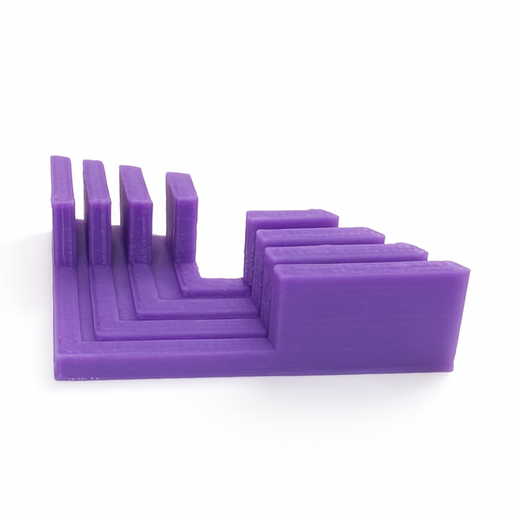 Esquineros Estabilizadores para Cartonaje (Set de 4) – 1.5mm / 2mm / 3mm 📦📐✨ MORADO🟣