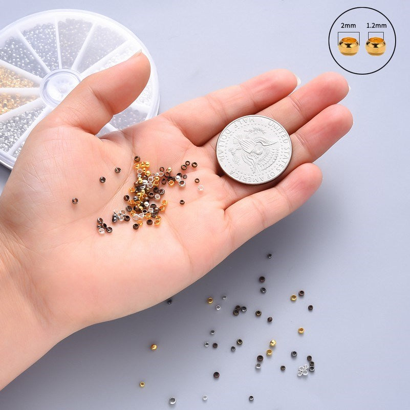 Cajita Grapas Separador Remache Para Bisutería Pulseras