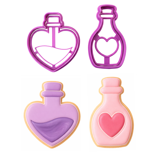 Cortadores con Marcador Poción de Amor Toloache 💘🧪✨