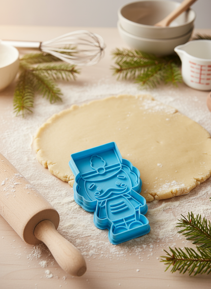 Cortador y Marcador de Galletas Soldadito Cascanueces Navidad🎄🍪✨