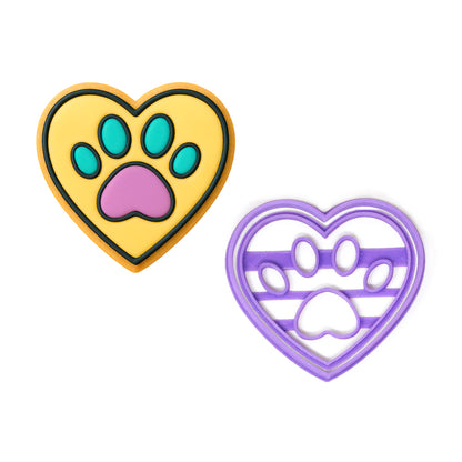 Kit Cortadores de Galletas "Huesitos & Huellitas" 🐾🍪💜 Premios
