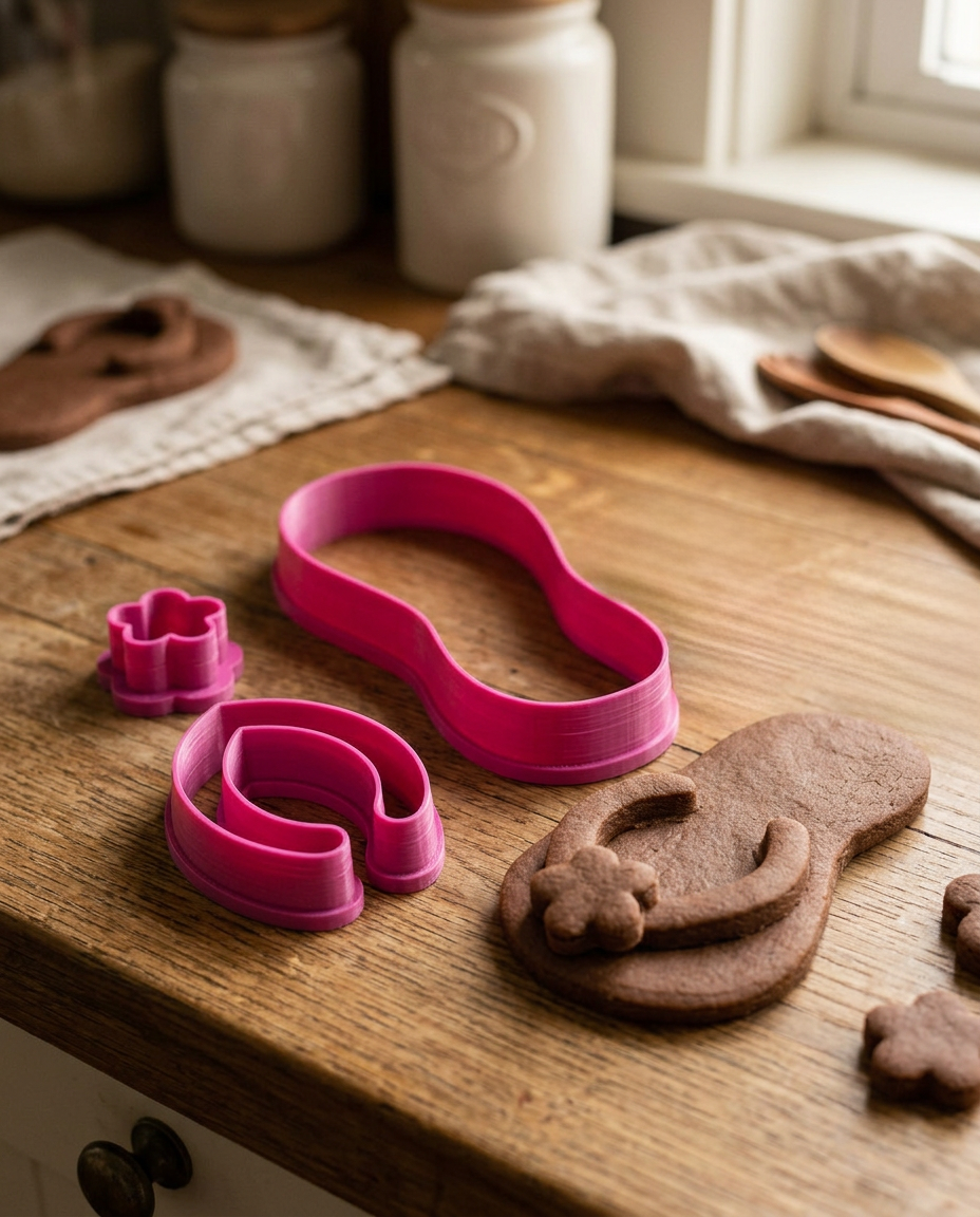 Cortador de Galletas "Chancla" – Divertido Set para Día de las Madres 🍪👡✨