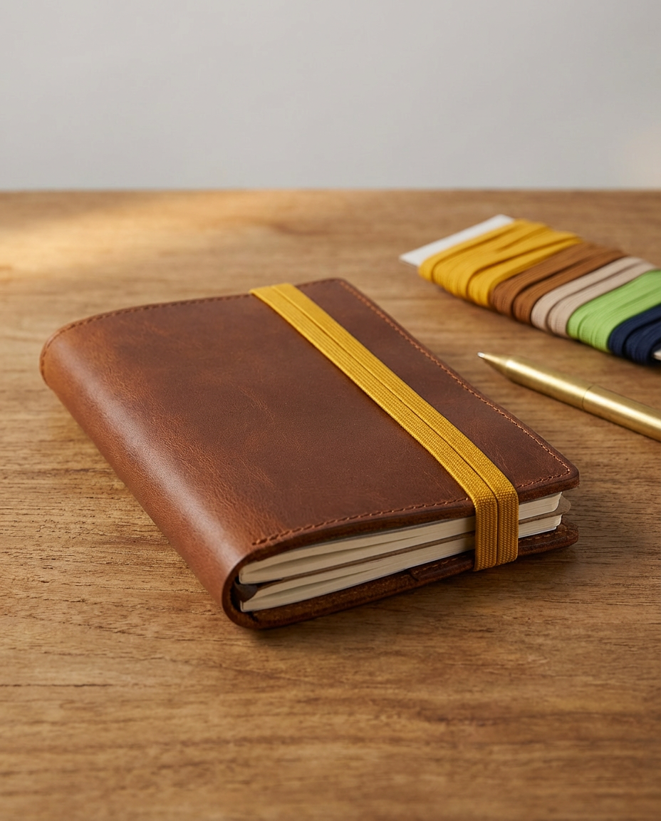 Set Elástico Plano 6 mm para Libretas, Agenda y Costura "Mix Bosque" 🌳🎨📦✨