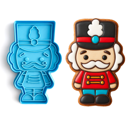 Cortador y Marcador de Galletas Soldadito Cascanueces Navidad🎄🍪✨