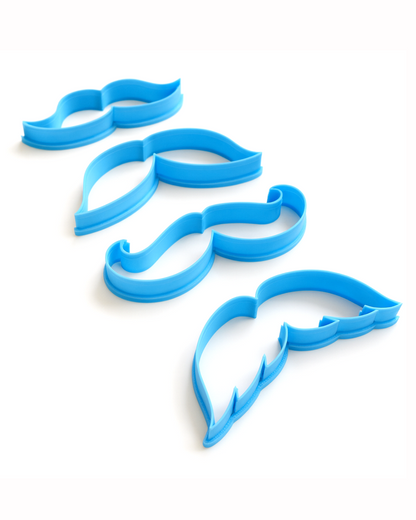 Cortadores de galletas "Bigotes"