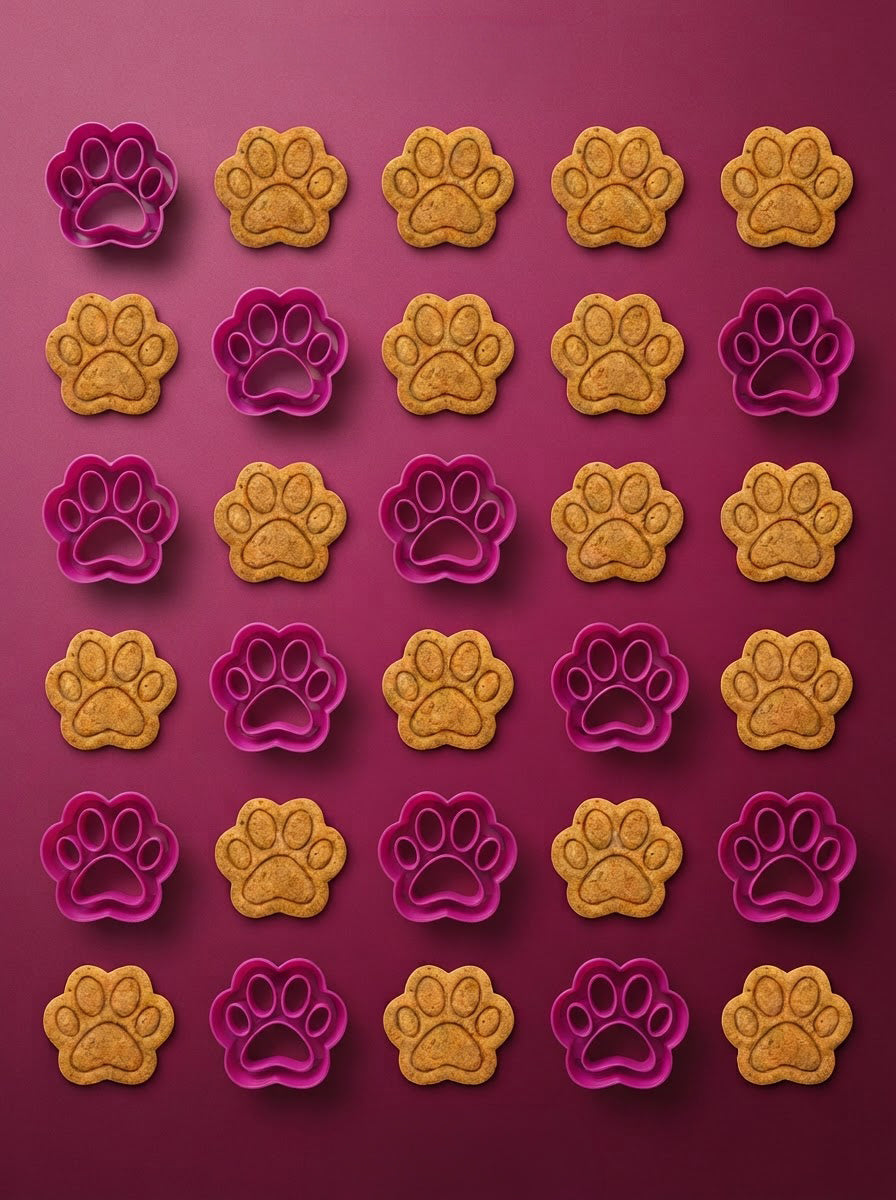 Cortador de Galletas "Huellita de Perro" – Snacks y Premios para Mascotas 🐾🍪✨