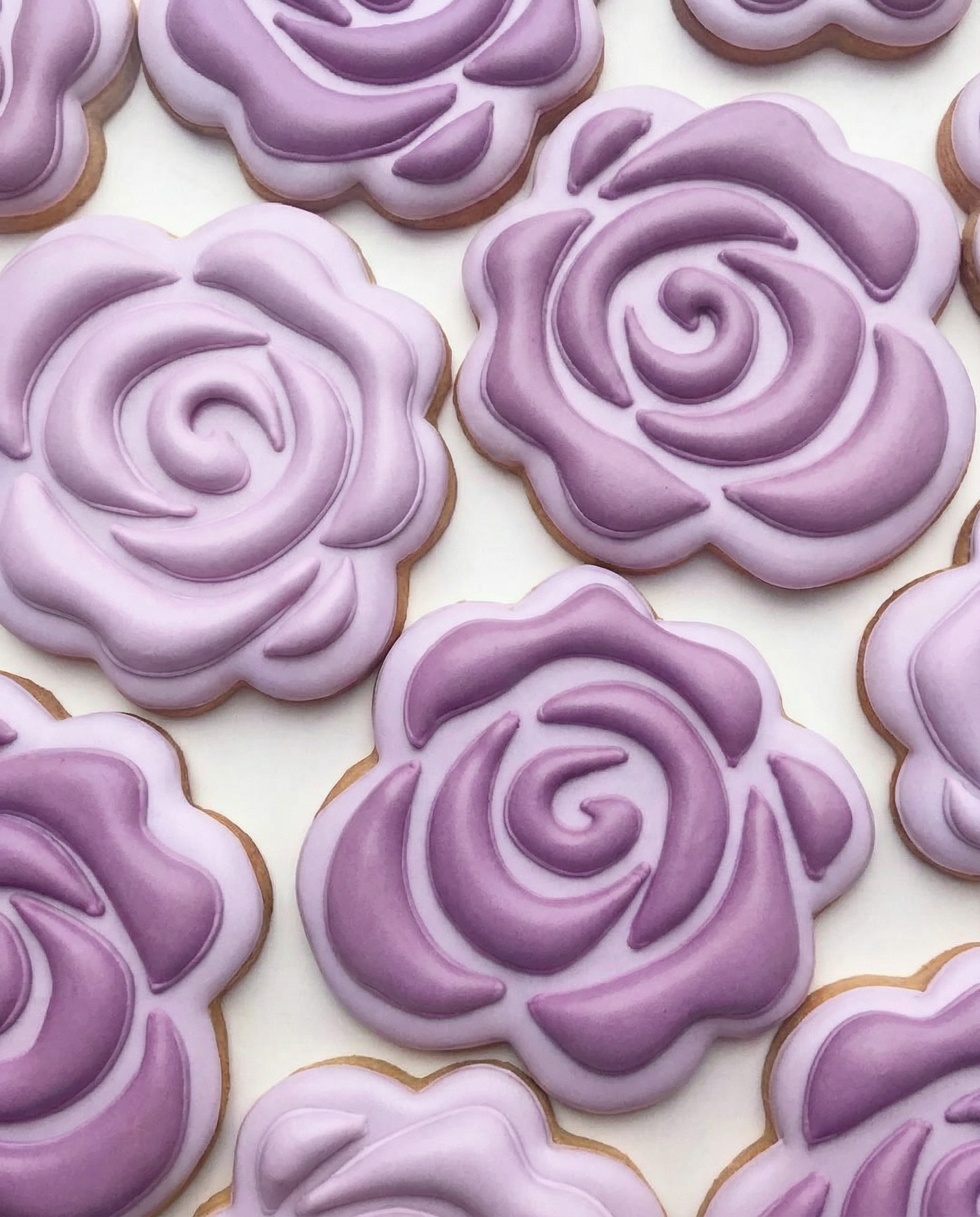 Cortador y marcador para galletas en forma de rosa 🌹🍪🎀