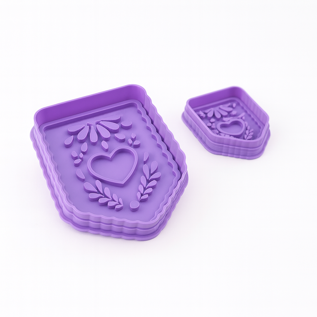 Cortadores de galletas con marcador "Papel Picado"