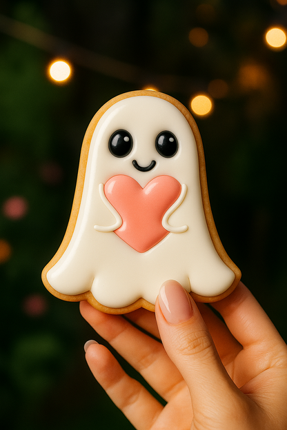 Set de Cortadores Halloween Kawaii – Fantasma & Calabaza 🎃👻🍪
