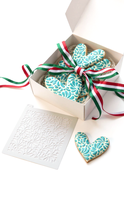 Set de Esténciles Talavera para Fiestas Patrias 🎉🇲🇽🍪 – Decoración para Galletas