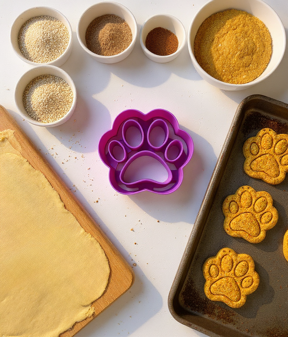 Cortador de Galletas "Huellita de Perro" – Snacks y Premios para Mascotas 🐾🍪✨