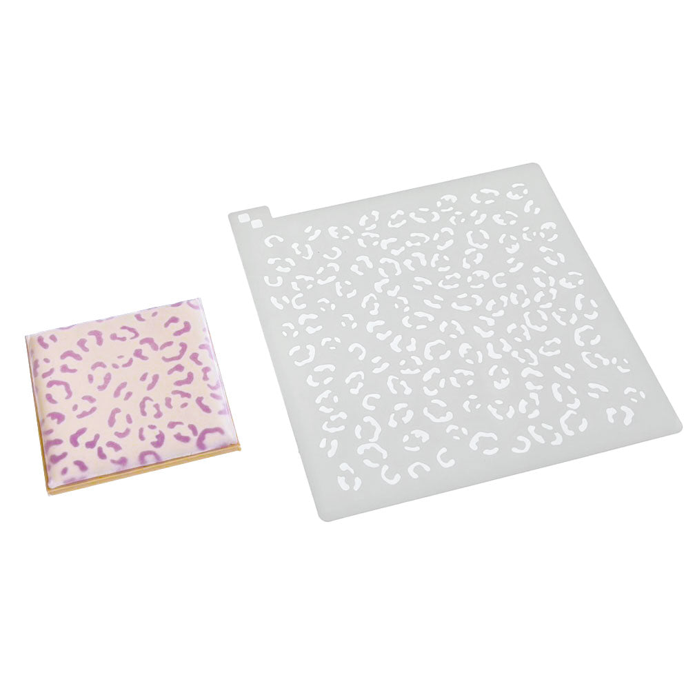 Set de Esténciles Animal Print 🐆🦓🦒 – Decoración para Galletas