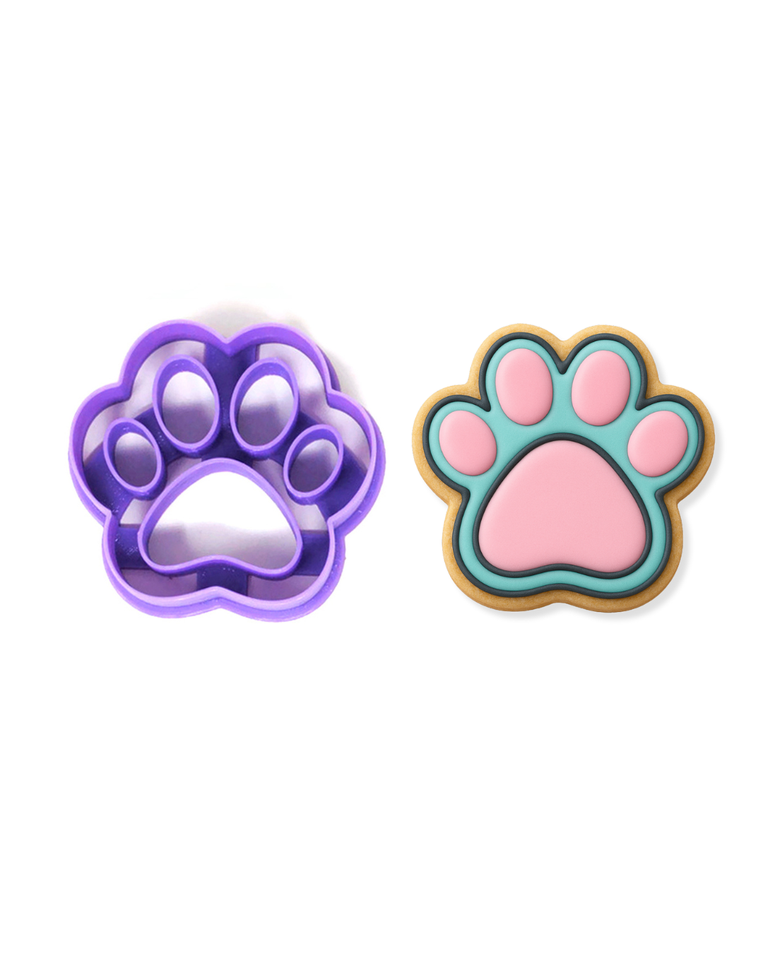 Kit Cortadores de Galletas "Huesitos & Huellitas" 🐾🍪💜 Premios