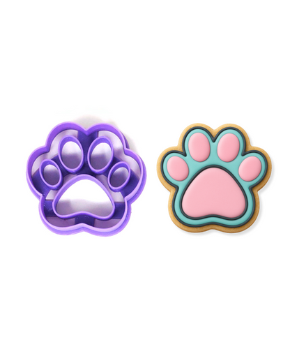 Kit Cortadores de Galletas "Huesitos & Huellitas" 🐾🍪💜 Premios