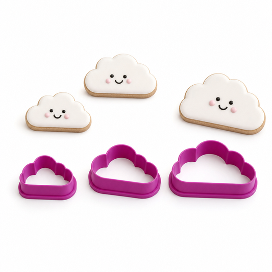 Cortadores de galletas "Nubes"