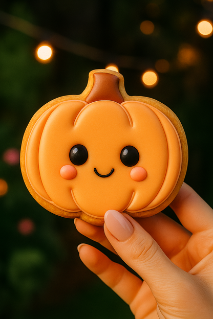 Set de Cortadores Halloween Kawaii – Fantasma & Calabaza 🎃👻🍪