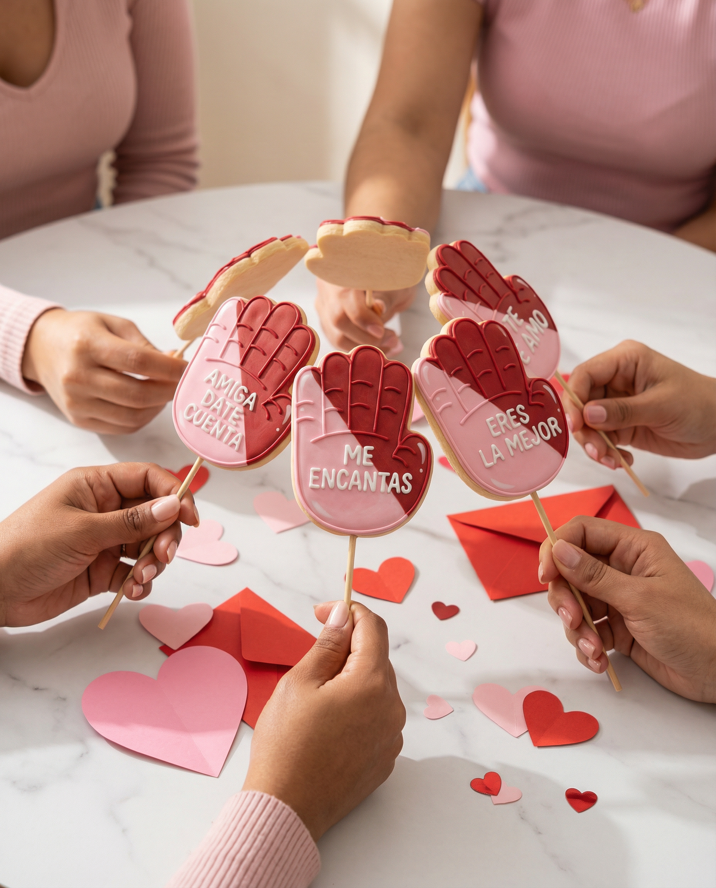 Cortador y Marcador de Galleta Manita – Ideal para San Valentín Suerte 💕🍪✨