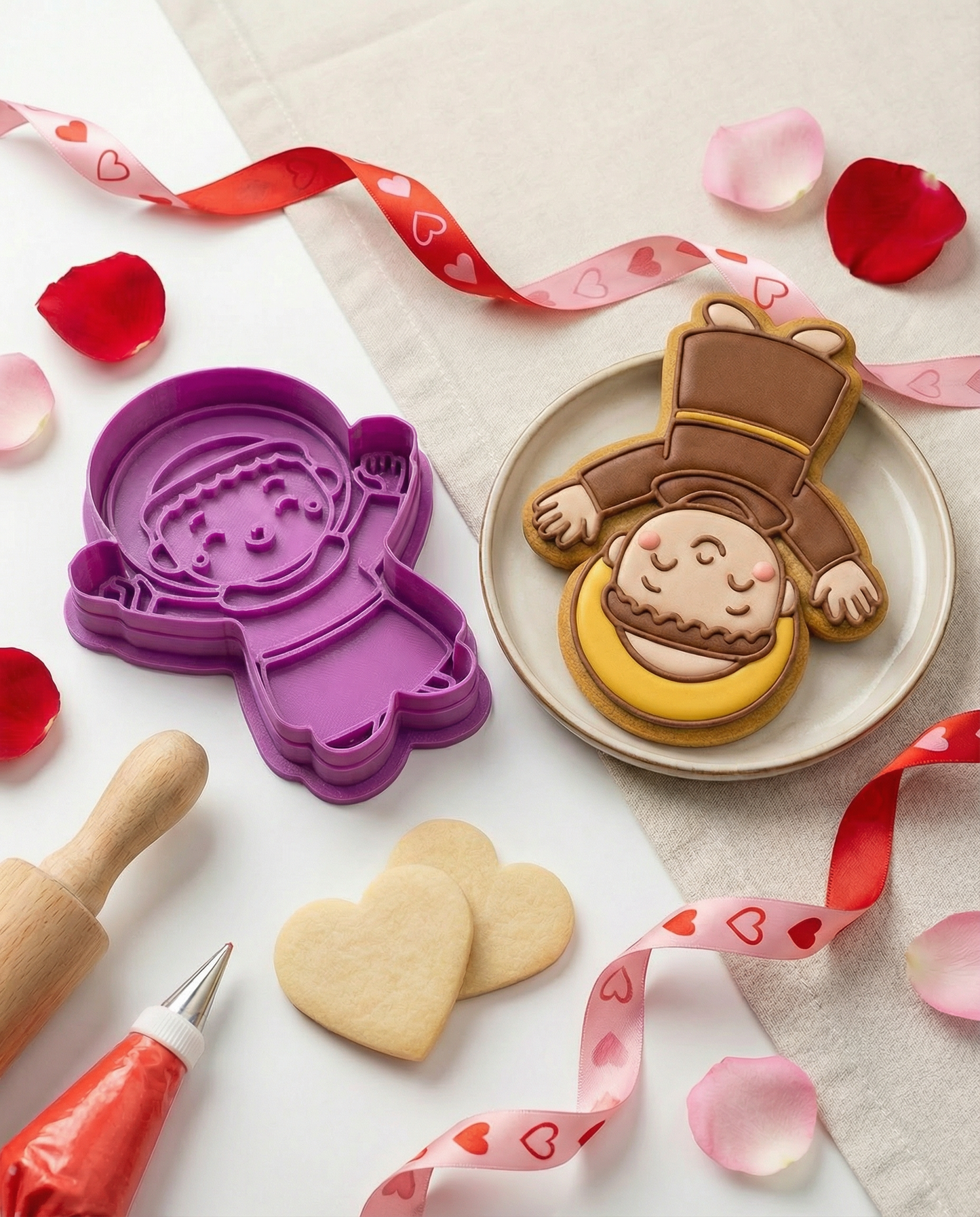 Cortadores con Marcador San Antonio de Cabeza – San Valentín 💘🍪🙏