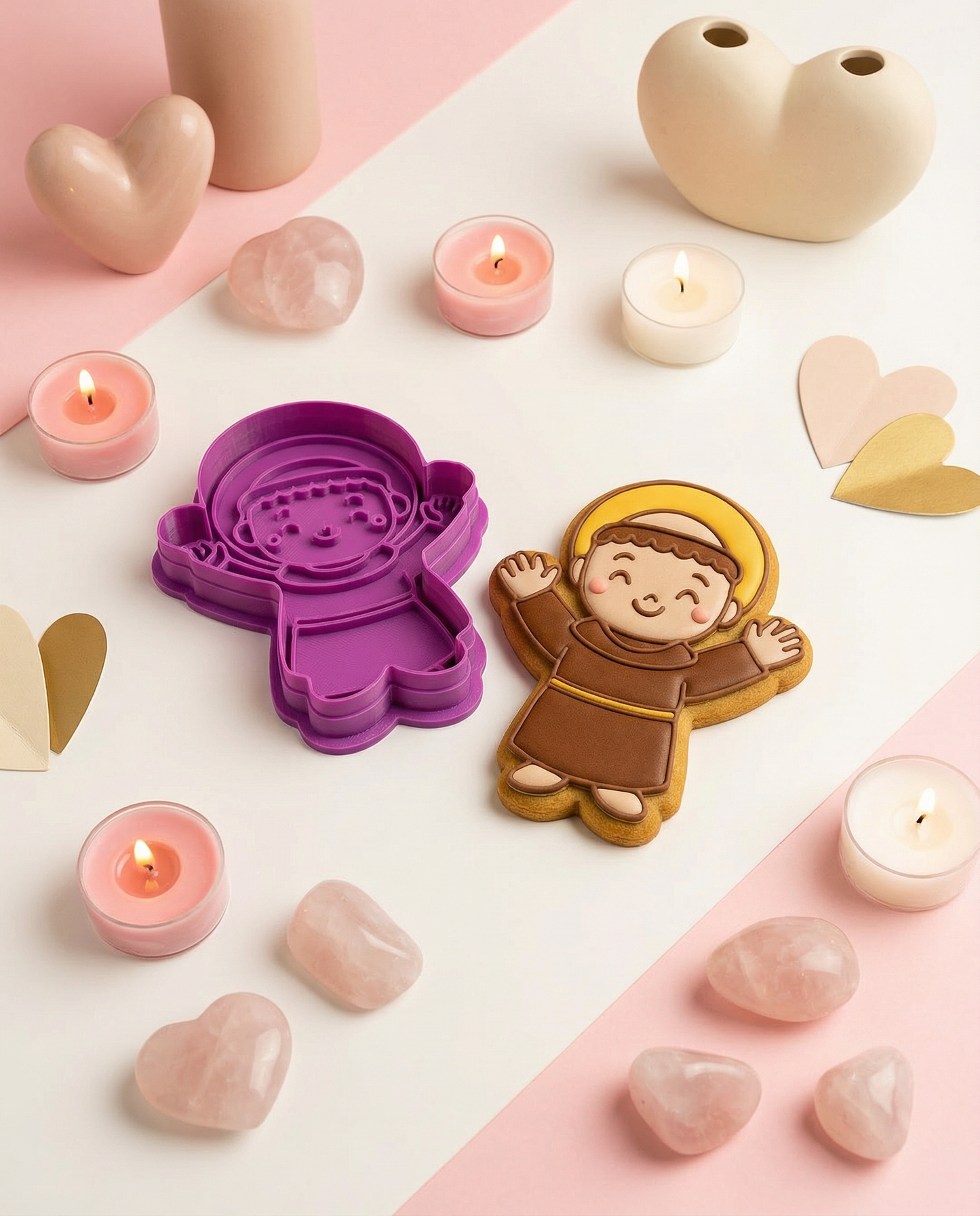 Cortadores con Marcador San Antonio de Cabeza – San Valentín 💘🍪🙏