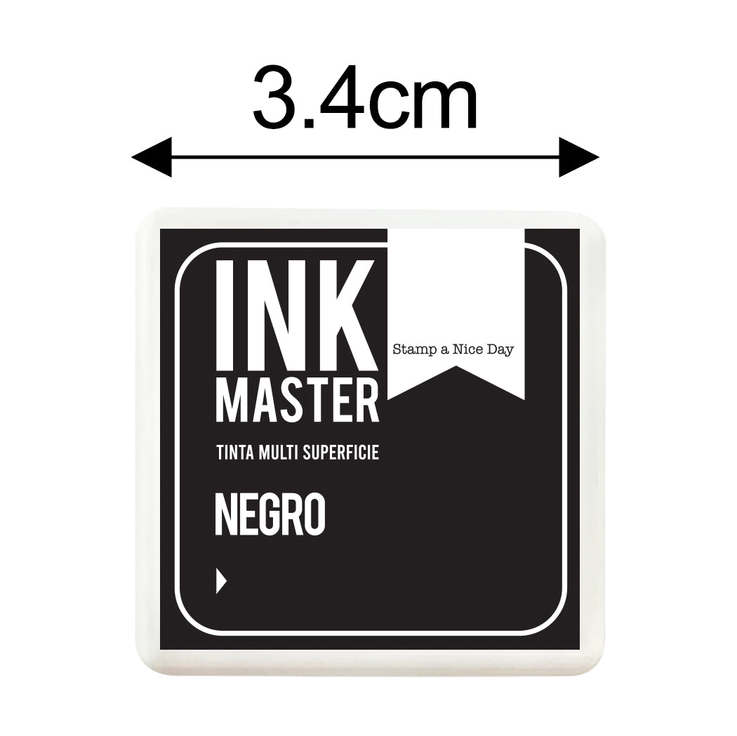 Tinta Mini Híbrida "Negro" Sellos