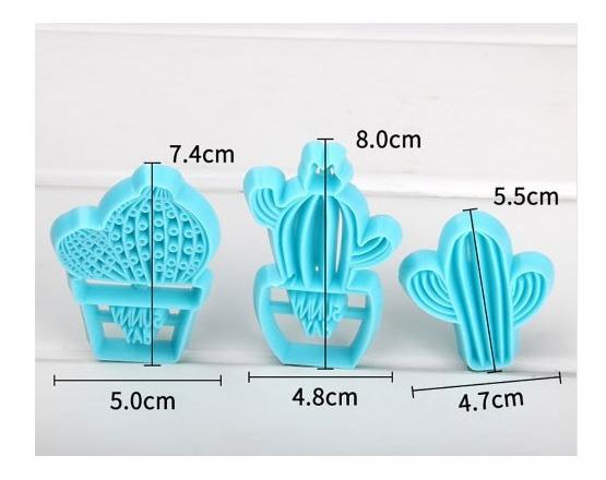 Marcadores De Fondant Cactus Pasta Flexible