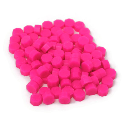 Bolsa de 100 pastillas de lacre para sellos "Rosa Mexicano"