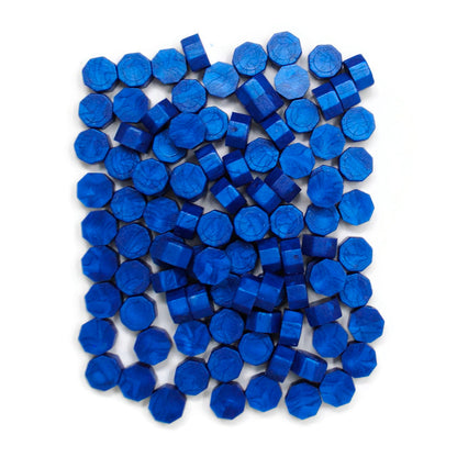 Bolsa de 100 pastillas de lacre para sellos "Azul"