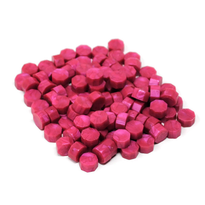 Bolsa de 100 pastillas de lacre para sellos "Magenta"