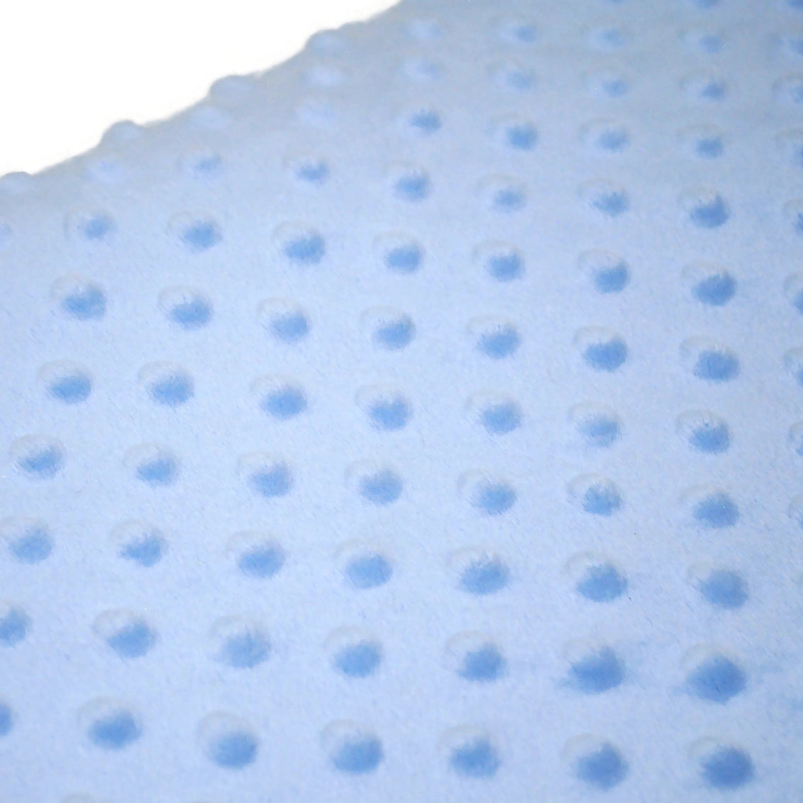 Corte 1mt Tela Minky Dots "Azul Claro" 150cm