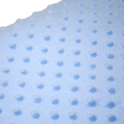 Corte 1mt Tela Minky Dots "Azul Claro" 150cm